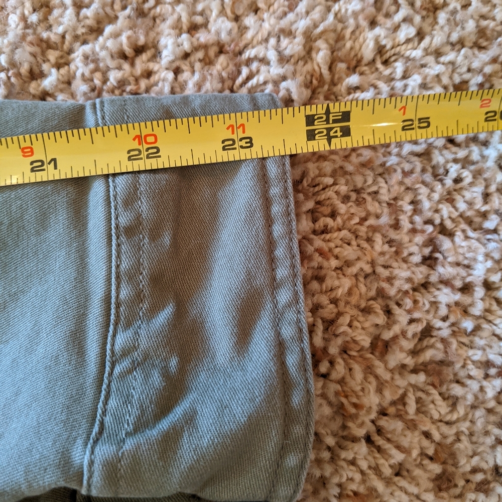 Sanctuary Green Shacket Four Pocket Button Down - Picture 6 of 11